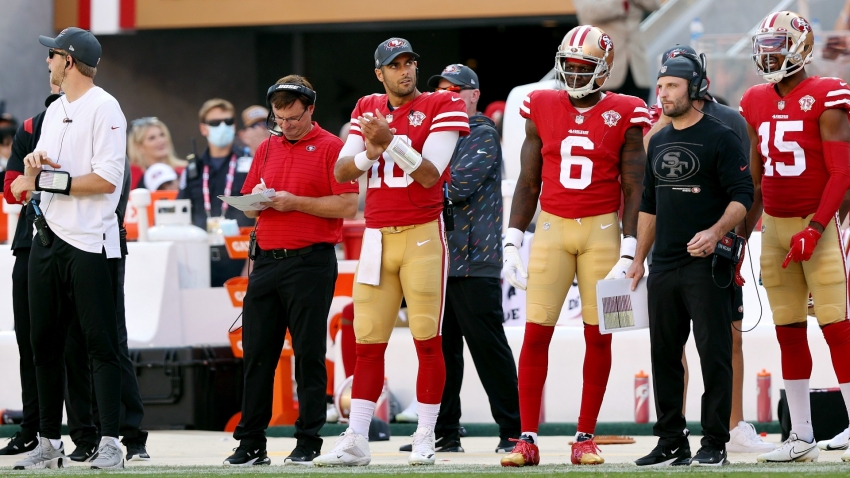 49ers rookie Lance to make 1st start in place of Garoppolo