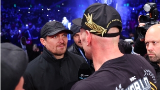 Usyk goads Fury by calling him &#039;Luke&#039; and says face-off was pre-planned
