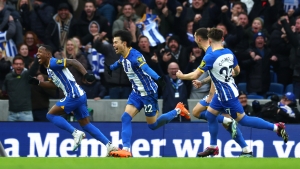 Brighton and Hove Albion 2-1 Liverpool: Last-gasp Mitoma stunner sends FA Cup holders crashing out