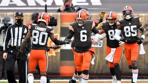 Browns hold off Steelers to end playoffs wait, Ravens power into postseason