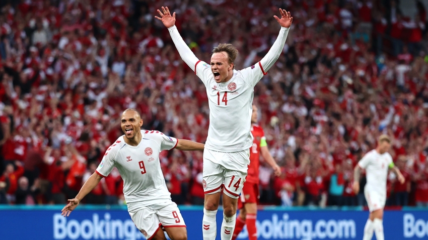 Russia 1-4 Denmark: Hjulmand&#039;s side seal last-16 spot with sensational win