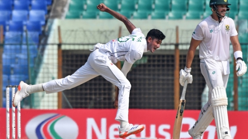 Adams lauds five-wicket Rana during strong Bangladesh display