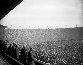 Landmark images from old and new stadiums as Wembley celebrates 100th birthday