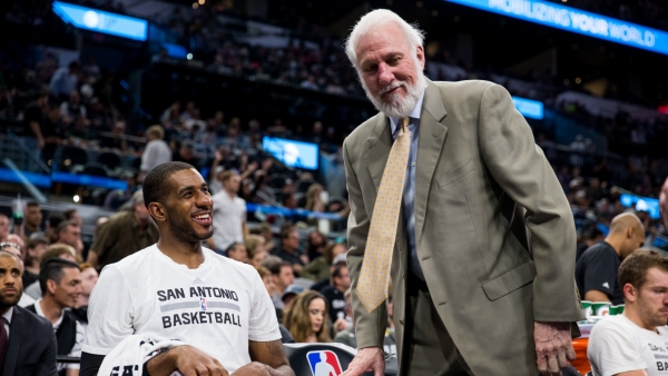 Spurs coach Popovich pays tribute to &#039;consummate professional&#039; LaMarcus Aldridge