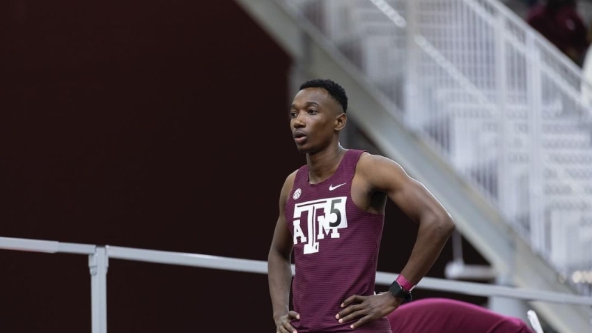 Texas A&M’s Farquharson establishes new meet record to win 800m at Alumni Muster