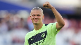 Haaland named Premier League Player of the Month after record-breaking Man City start