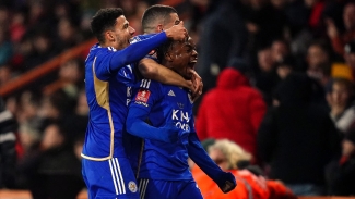 Championship leaders Leicester stun Bournemouth to reach FA Cup quarter-finals