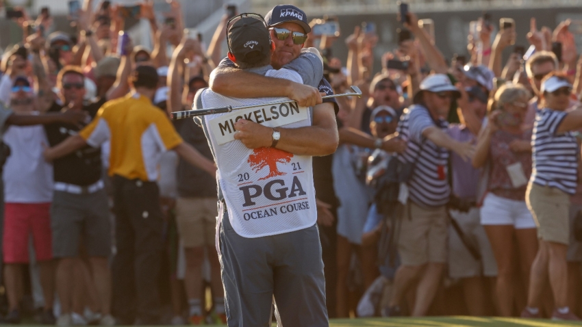 US PGA Championship: Mickelson makes history with sixth major crown
