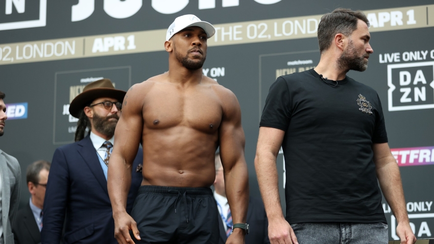 Hearn predicts &#039;explosive knockout&#039; from career-heavy Joshua