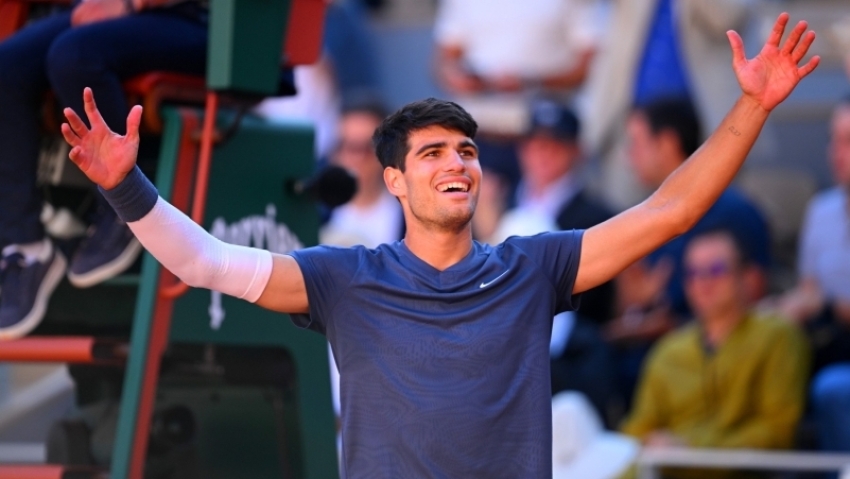 Alcaraz into first French Open final after beating Sinner in five-set thriller