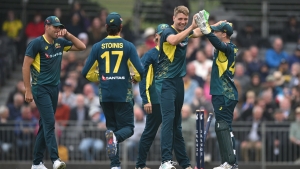 Australia ease to T20I series sweep of Scotland