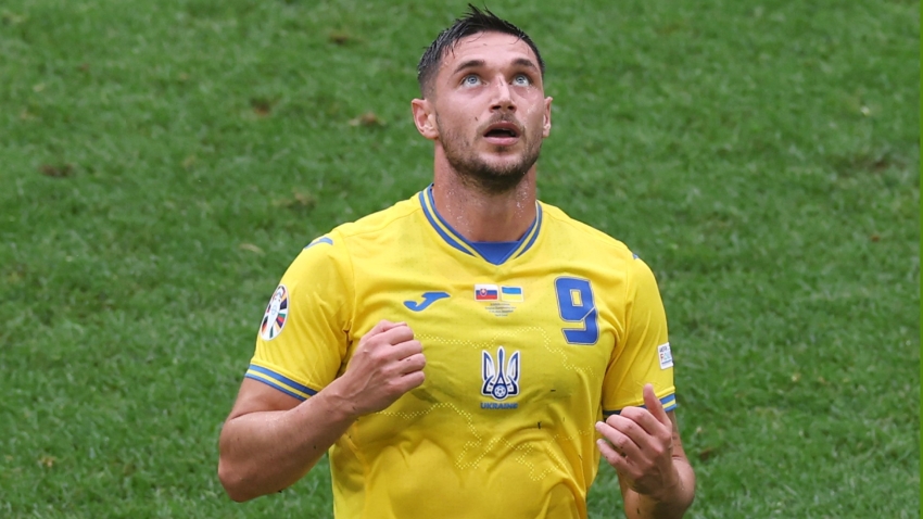 Slovakia 1-2 Ukraine: Super-sub Yaremchuk throws Euro 2024 Group E wide open