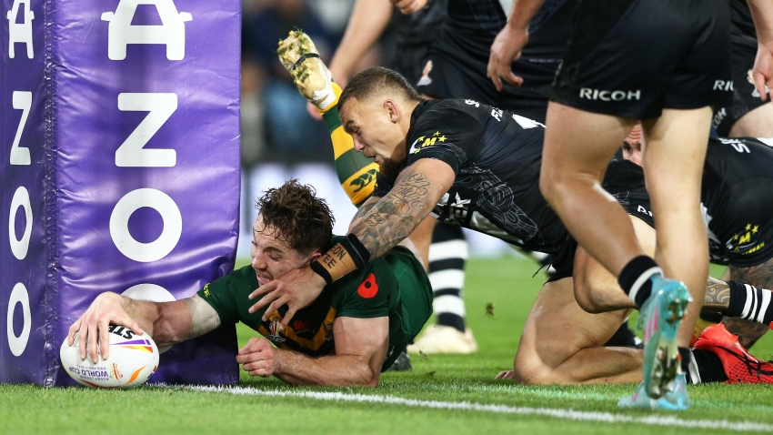 Australia 16-14 New Zealand: Reigning champions edge thriller to reach Rugby League World Cup final