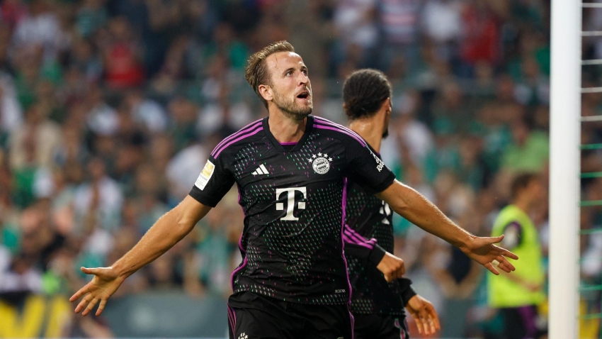 Harry Kane scores on Bundesliga debut as champions Bayern open with big away win