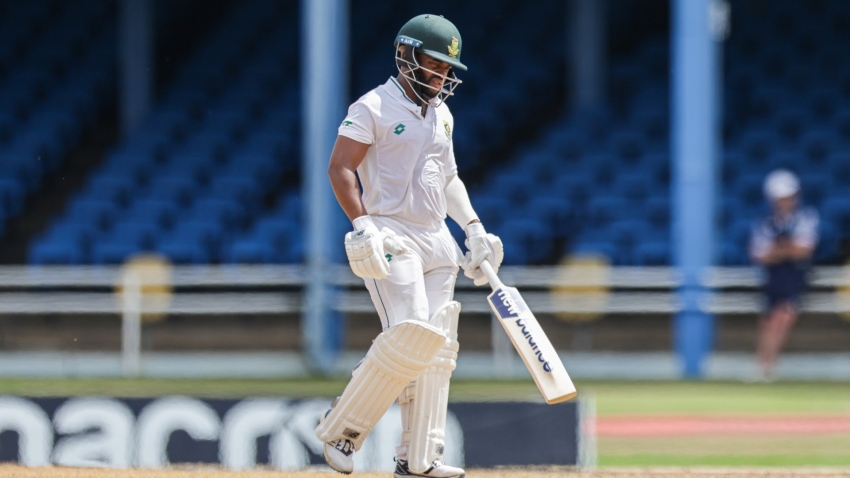 Bavuma stars as South Africa grind out day two of West Indies test