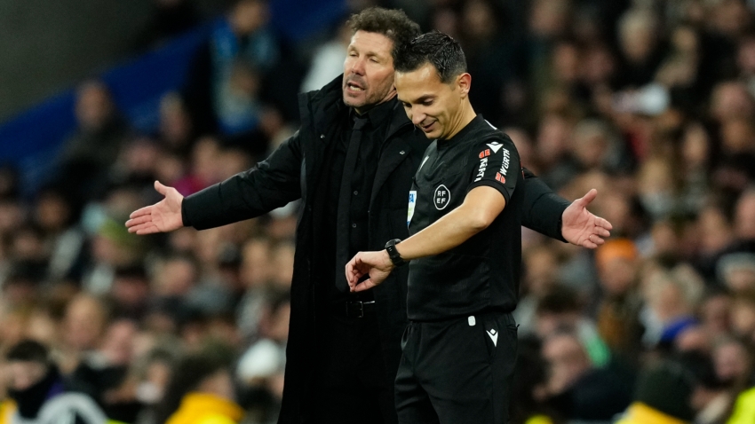 Simeone frustrated by preferential treatment from referees towards Real Madrid