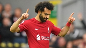 Salah scores landmark goal as Liverpool beat Brentford after boos for anthem