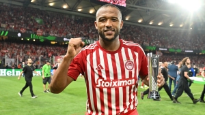 Olympiacos hero El Kaabi matches Messi feat in Europa Conference League success