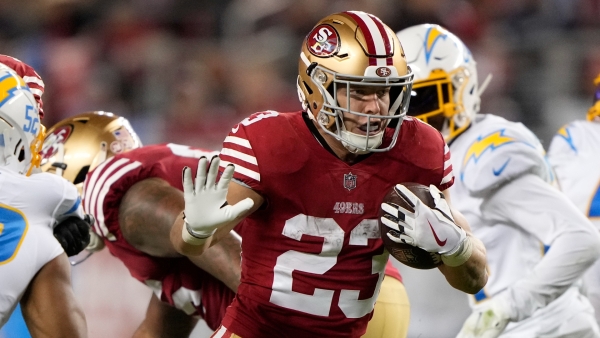 49ers blank Chargers in second half, Christian McCaffrey barrels into end  zone for comeback win