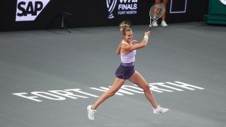 Aryna Sabalenka comes from a set down to defeat Ons Jabeur at WTA Finals