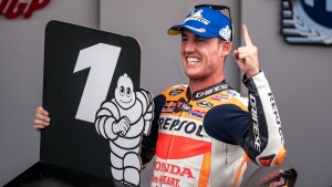 Pol on pole! Espargaro celebrates after qualifying &#039;victory&#039; at Silverstone