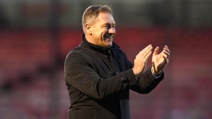 Scott Lindsey happy with Crawley progress after beating former club Swindon