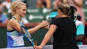 Clijsters falls to Siniakova at Indian Wells, still winless in comeback