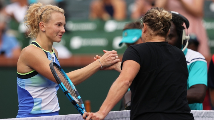 Clijsters falls to Siniakova at Indian Wells, still winless in comeback