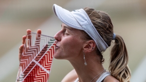 Qualifier Samsonova stuns Bencic in Berlin to win first WTA title
