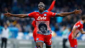 Osimhen equals Salah, Eto&#039;o and Weah Serie A record with brace against Udinese