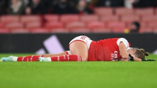 Miedema &#039;gutted&#039; as she joins Mead on Arsenal sidelines with ruptured ACL