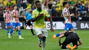 Paraguay 1-4 Brazil: Vinicius stars in Selecao&#039;s statement win
