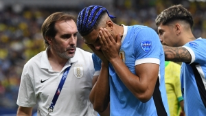 Uruguay defender Araujo out of Copa America after quarter-final injury