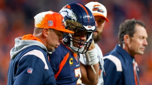 Broncos QB Wilson exits Sunday&#039;s loss against Chiefs with a concussion