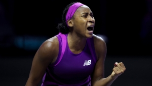 WTA Finals: Gauff sees off Sabalenka to set up Zheng meeting in showpiece