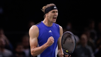 Zverev reaches milestone ATP semi-final after Tsitsipas victory in Paris