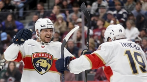Reinhart has hat trick as Panthers win 7th straight