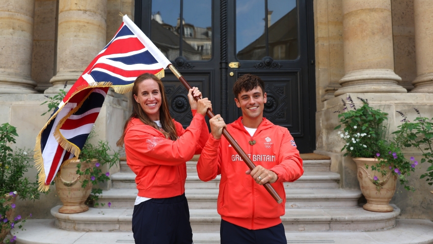 Daley and Glover confirmed as Team GB flagbearers at Paris Olympics
