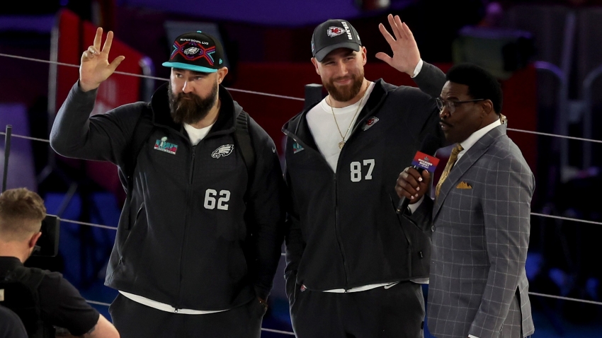 Super Bowl LVII: No sibling rivalry yet in &#039;normal family affair&#039; for Kelce brothers