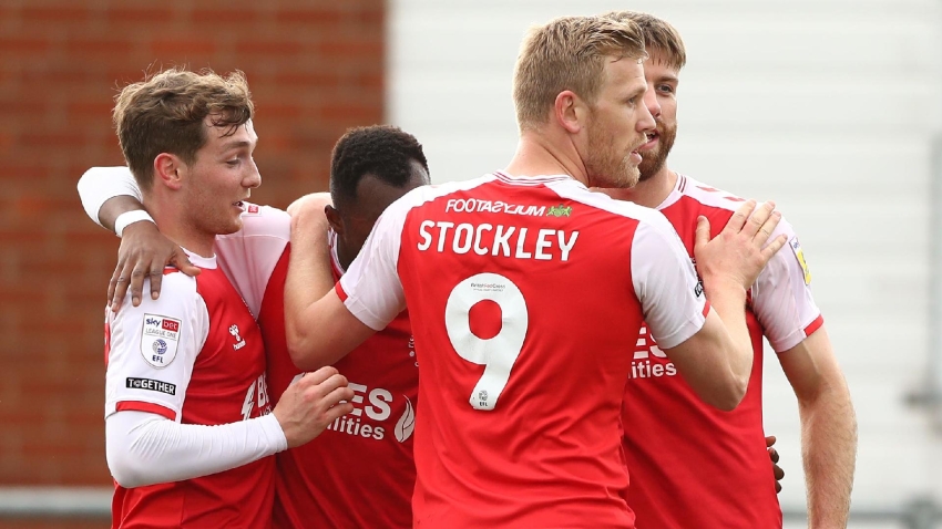 Jayden Stockley’s late double snatches Fleetwood an unlikely point at Port Vale