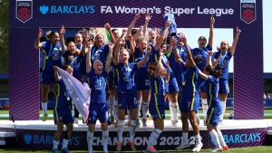 Chelsea clinch WSL title after beating Manchester United