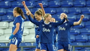 Everton clinch Merseyside derby win in Goodison Park&#039;s WSL farewell