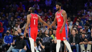 Harden &#039;feels at home&#039; with 76ers after starring on Wells Fargo Center debut
