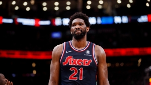 76ers star Embiid fined for being critical of officials