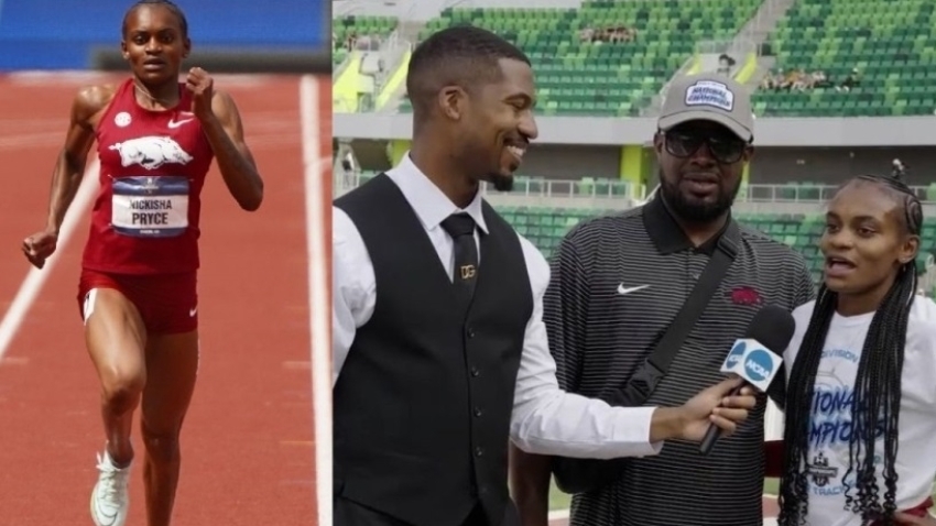 Record-breaking Pryce is SEC Track Athlete of the Year, Chris Johnson, Coach of the Year