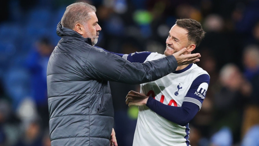 Postecoglou hails &quot;outstanding&quot; Maddison after Tottenham crush champions City