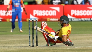 &#039;The wheels are coming off&#039; - Raza bemoans poor fielding as India take series lead over Zimbabwe