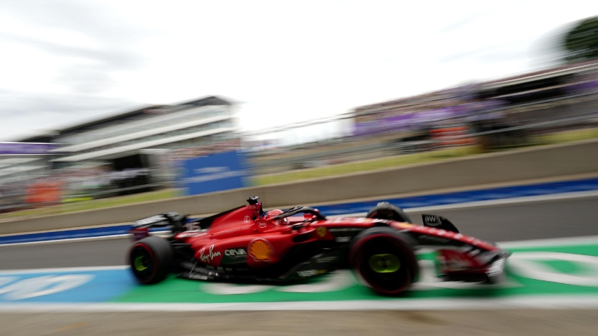 Charles Leclerc sets pace in final practice before rain arrives at Silverstone