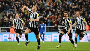 Newcastle United 2-0 Leicester City: Burn and Joelinton send Magpies into EFL Cup semi-finals