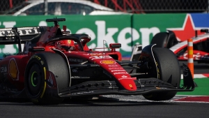 Charles Leclerc leads Ferrari front row at Mexican Grand Prix
